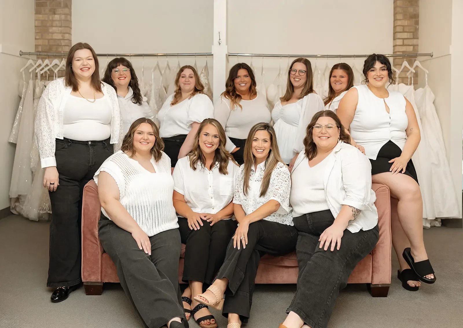 Luxe Curvy Bridal Team Photo