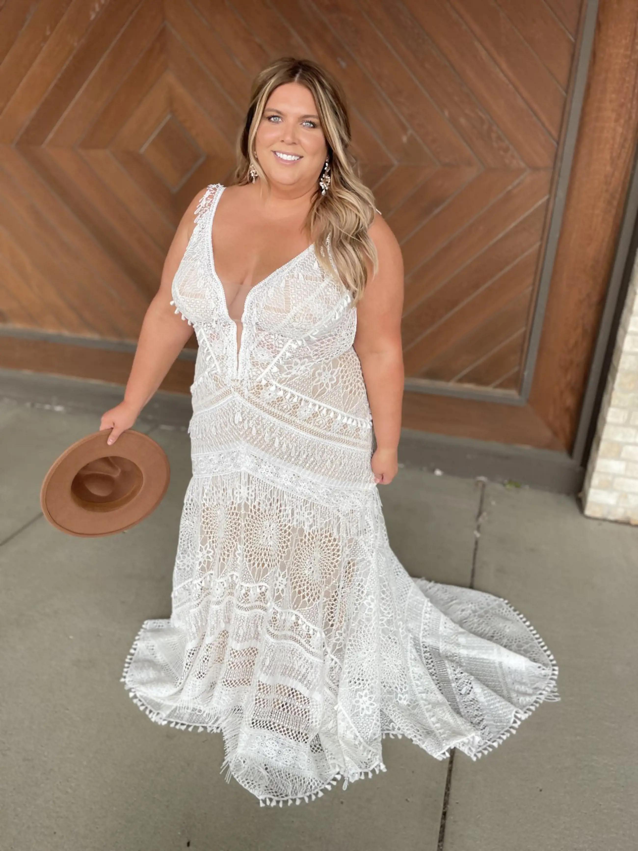 Lace Wedding Dresses Luxe Curvy Bridal Boutique 