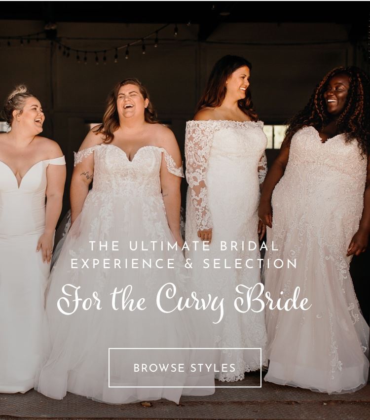 curvy brides boutique website